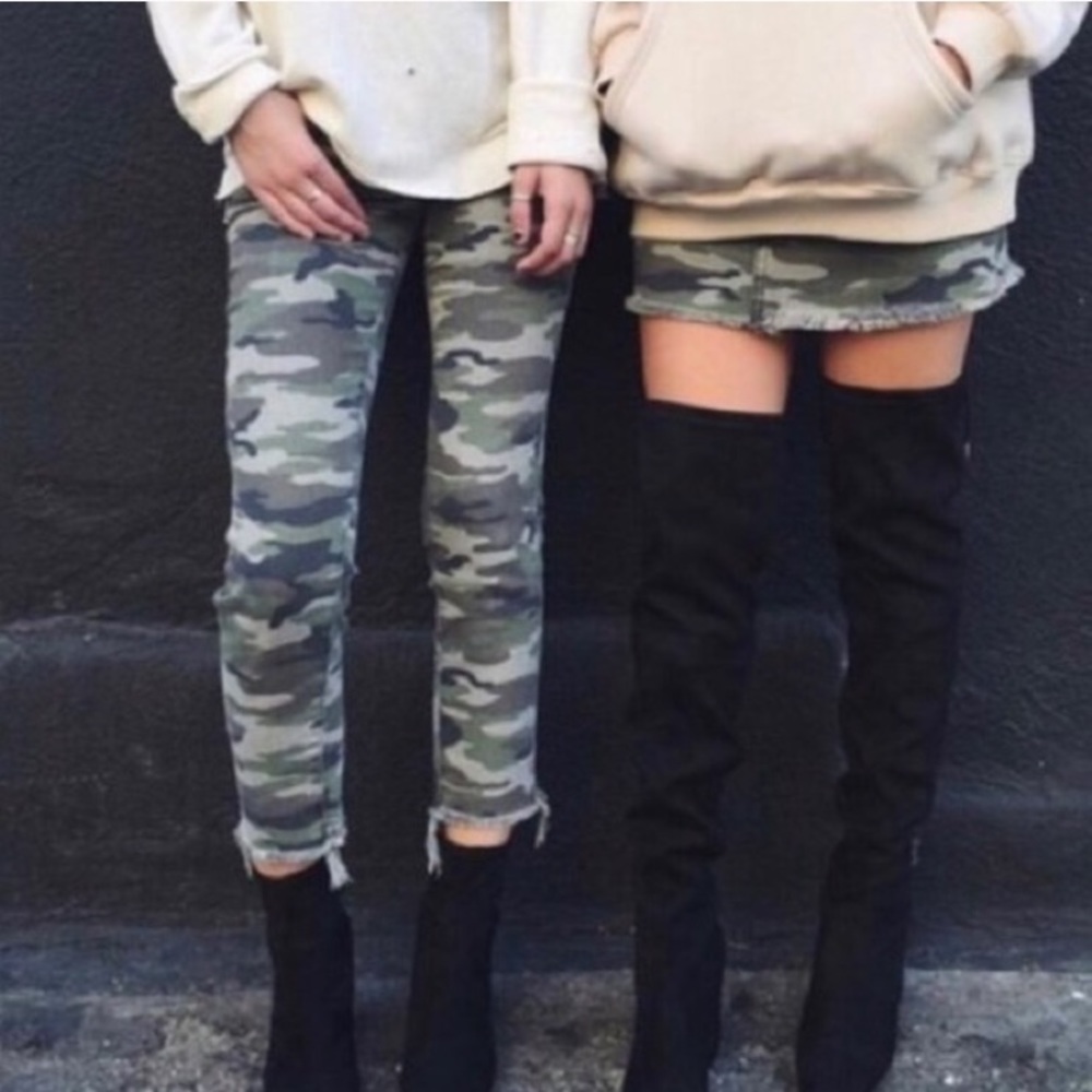 Carmar camo jeans